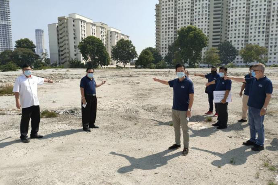 胡栋强促槟政府 交代加巴星道空地用途