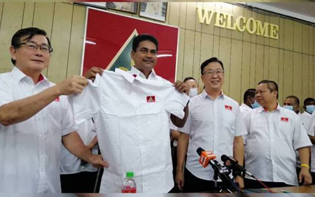 Buntong rep and former DAP man Sivasubramaniam joins Gerakan