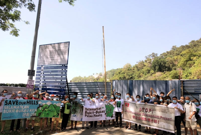 Mega project starts despite pending court decision, say residents