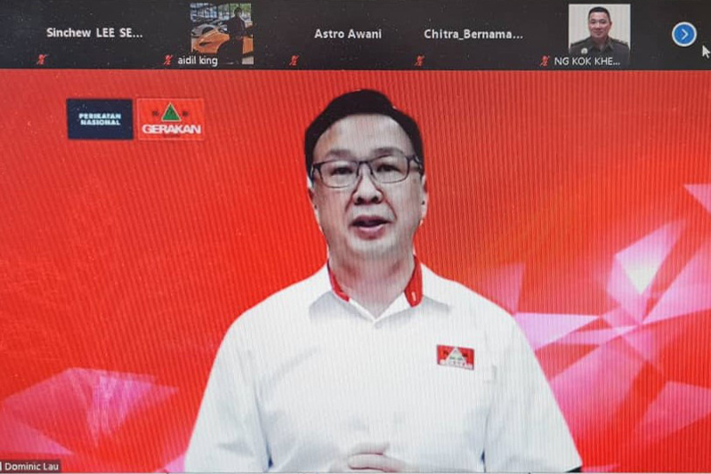 刘华才:确保真正帮助人民 · “监督”国议员善用30万 - GERAKAN