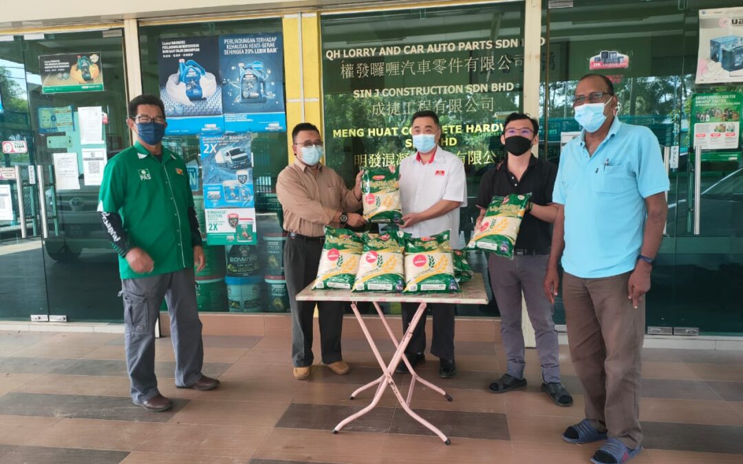 GERAKAN Hulu Selangor sumbang 150kg beras untuk menjayakan bubur lambuk