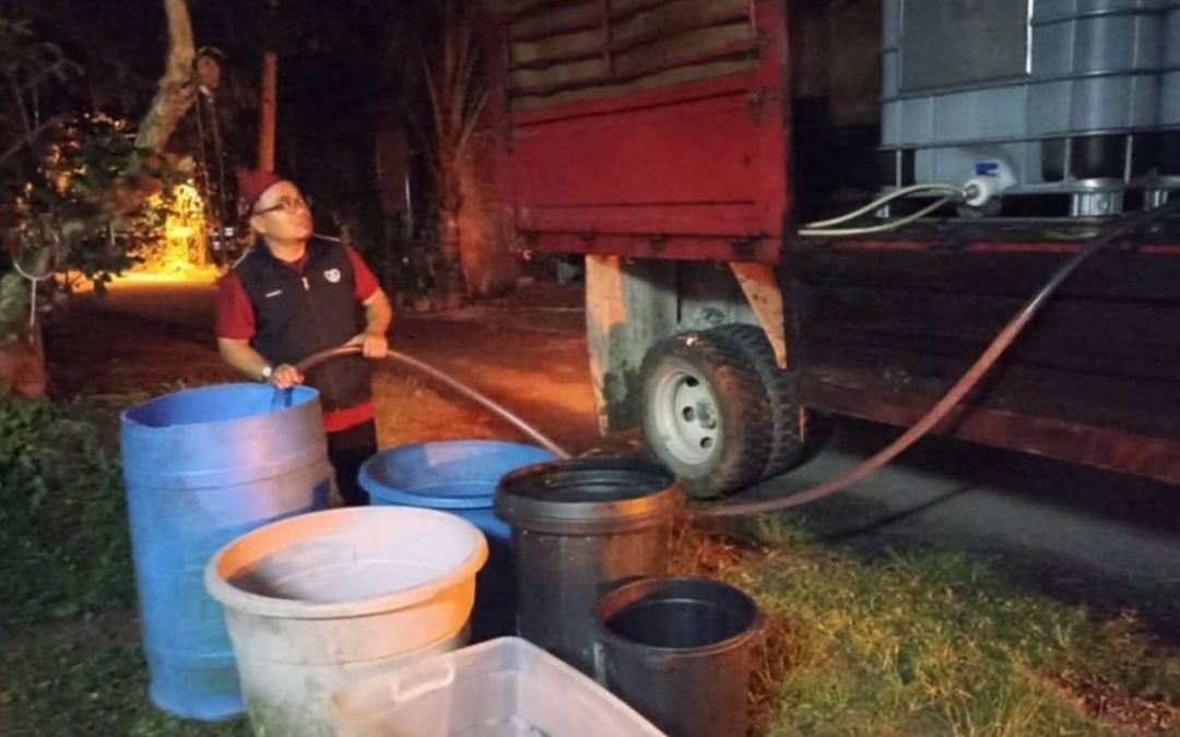 居林區頻頻斷水 水質渾濁濾水站自動停運